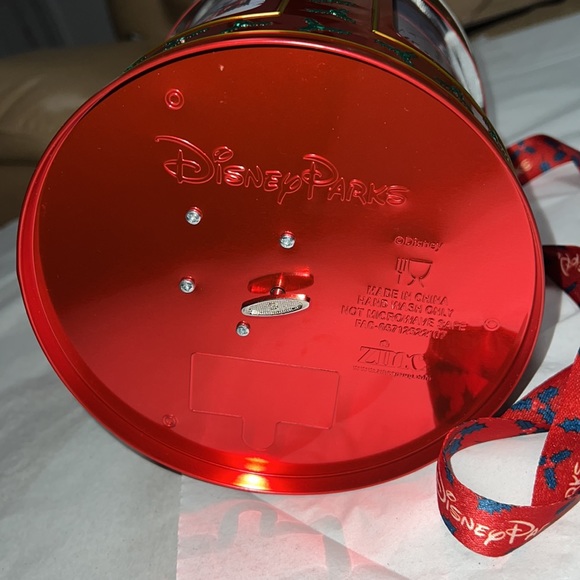 Disney Christmas Musical Popcorn Bucket Mickey and Friends - Picture 6 of 16